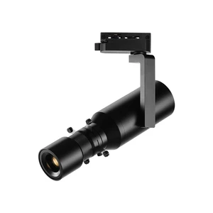 Customized logo 20W Flicker Free Shapeable LED Contour Track Light for Gallery Restaurant Stage Commercial Space