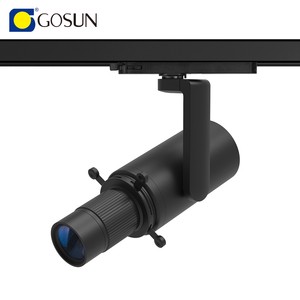 Switch Multiple Shapes Dimmable Led Track Lights 32w Contour Spotlight for Gallery Supports OEM/ODM Indoor Spotlights
