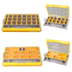 Palmer Multifunction Hard Plastic Storage Case Box Waterproof Fishing Tackle Box Accessories Boxes With Removable Slot
