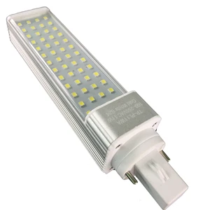 PLL LED Bulb 360 Degree Rotatable Base LED Horizontal Plug Lamp 5W 7W 9W 11W 12W 13W G23 GX23 G24 GX24 4pin 2pin PL LED Lamp
