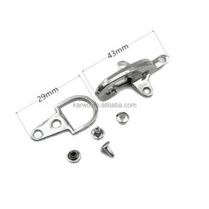 Wholesale Multiple Sizes Metal Coat Clasp Buckle for Men's Coat Bags