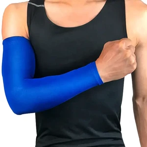sports compression arm sleeves sets customized logo uv protection breathable quick dry men women oem supplier wholesale rate