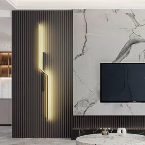Lightweight Metal Living Room Wall Lamp Lighting Decoration Dining Room Lamp Creative Bedroom Bedside Lamp