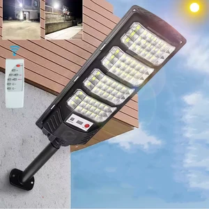 4000W Outdoor Solar Lamps IR Sensor and Always Light for 20h Sunlight Outdoor Solar Spotlights Waterproof External Solar Lamp