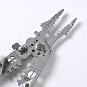 Electrician Tool Automatic Multi-Functional Steel Wire Stripper Cutter DIY Plastic OEM Customizable Metric Measurement System
