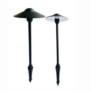 Cast Aluminum Low Voltage Outdoor Pathway Light Walkway Landscape Path Lights Included Ground Spike
