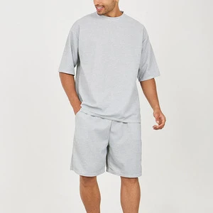 Short Sets for cardio training Men Casual Clothes Summer Man 2 Piece Set Sports Suits for Men Shirts and Shorts Male Sets Gym