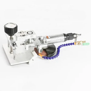 Pneumatic Glass Chamfering Machine New Small Safety Angle Grinder Machine Glass Round Corner Machine