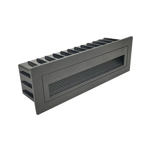 Indoor Outdoor Led Wall Lamp 3-5W Corridor Step Stair Light Footlight Aluminum Recessed Wall Corner Light