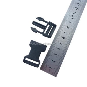 Black Quick Release Buckle, Plastic Release Buckle