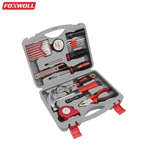 Hand Tool Kits 22pcs Set Wrench Plier Hammer Hand Tool Set