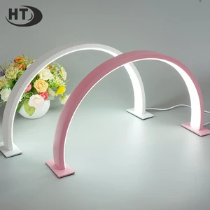 Switch Control Arc Lamp U-Shaped Half-Moon Nail Lamp Set Beauty Salon Eye Protection Led Desk Light Nail Table Lamp