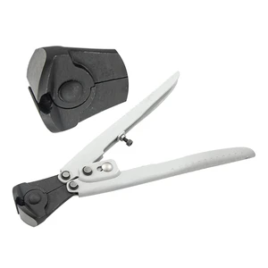 Compound/Sprue End Cutter Stainless Steel Total Length 255mm Cutting Edge 22mm Locking Function Handles Crimping Circlip Jewelry