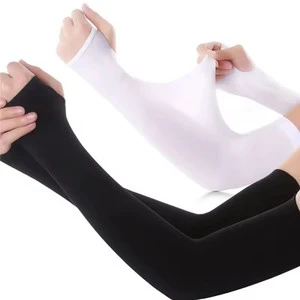 Custom Quick Dry Anti-Wrinkle Basketball Compression Arm Sleeves Breathable Heat-Transfer Printed Unisex Cycling Sports