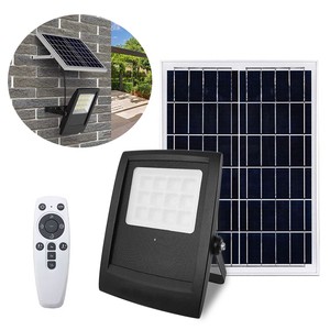 Outdoor Solar Flood Lamp LED Light with Aluminum Body IP68 Rated with Lithium Battery Floor Solar Spot Lights