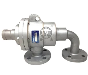 High-Temperature Stainless Steel Rotary Joint Union Carbon Seal Plated Surface for Steam Full Flange Connection High Pressure