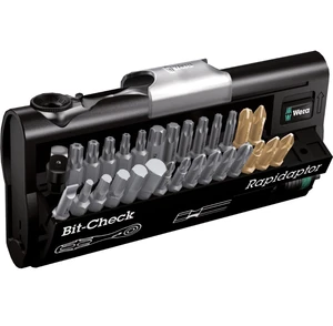 Wera Bit-Check 31-Piece Bit Set Rapidaptor Handle All-in-One Precision Fastening Kit Hand Operated OEM Customizable