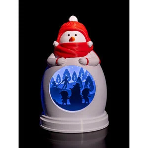 Friendly Snowman Decorative Lighting Product STL #1132