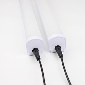 New Design 230v Tri-Proof Waterproof Celling Light 4FT 5FT Slim 900mm 150cm 25W 40W 60W IP65 Led Garage Linear Batten Light