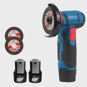 Factory Direct Sell Rechargeable Lithium Battery 12V Angle Handheld Polishing Grinding Angle Machine