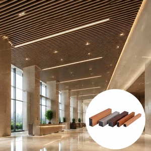Aluminum U Baffle Ceiling Decorative Suspended Linear Ceiling System for Interior Design