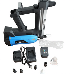 Xiongshan Industrial Grade Framing Nail Gun Set Electric Battery-Powered Dual Battery Fast Charging 15-40mm Nail Length 1 Year