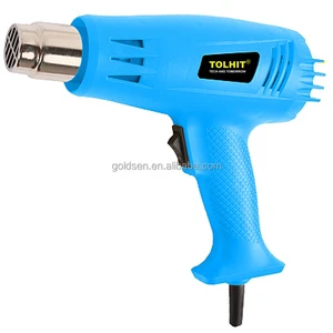 220V 110V 2000W Industrial Metal Heating Shrink Electric Mini Corded Hot Air Soldering Gun with Digital Temperature Display