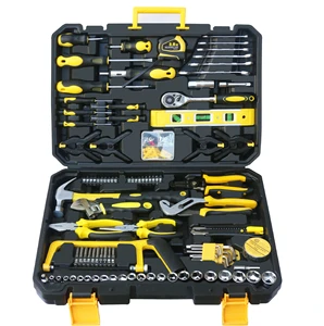 Portable Multifunctional Tool Set for DIY Carpentry and Auto Repair with Hand Wrench Set