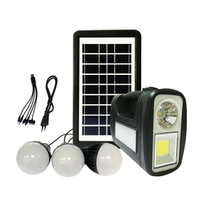 Portable Solar Lighting Kit Solar Home Lighting System for Camping Lamp Use and Other Outdoor & Indoor Lighting Use.