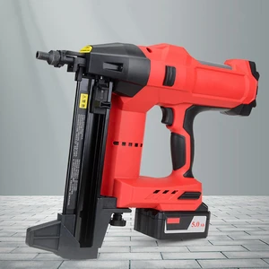 21V Brushless Industrial DIY Lithium-ion Battery Powered Cordless Framing Nail Gun CE Certification 2.0AH Battery 100 Nails/Min