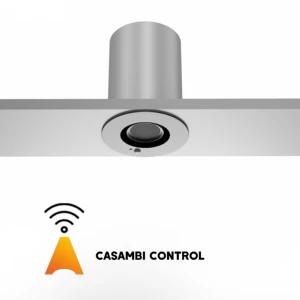 Electric LED COB DMX512 CASAMBI Motorized Zoom Spotlight 15-50 Beam Remote Control Dimming CCT Adjustable Museums Galleries