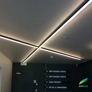 New Design Office Long Lifespan 20w 40w 60w 80w Led Surface Linear Light With 5 Yearse Warranty