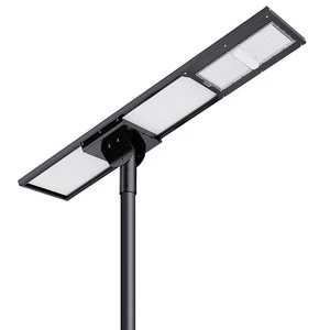 60W 80W 120W All In One Solar Street Light IP65 Waterproof High Lumen Outdoor Road Lighting