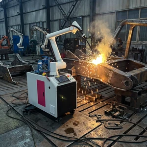 High Efficiency 500A MIG Welding Machine with Motor & Gearbox 6-Axis Robot Collaborative Welding Machine (Stainless Steel)