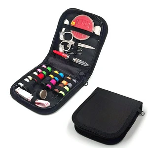 Portable Sewing Kit Box Household Tools Handmade With Thimble Pin Suit