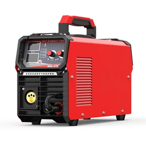 OBO Portable Large 220V/380V Gasless Flux Core MIG TIG MMA Welder Aluminum MIG Welding Machine LED Display Model NBC-270
