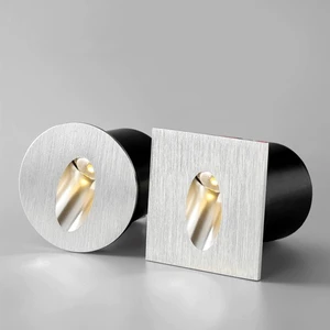 AC85-265v Led Sconce Lamps 3w Recessed Led Stair Light , Embedded Concrete Step Lights