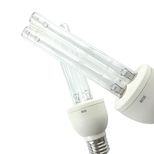 UV Disinfection Bulb E27 Screw Mouth Lamp Household Kindergarten Office Ozone Purple Light Tube