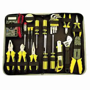 Hand Tool Kit Cheap 26-piece Dielectric Tools Kit With Zipper Bag