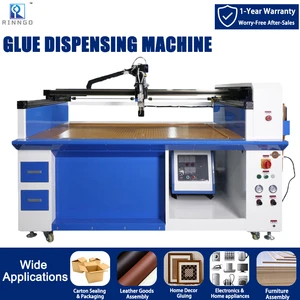 Manufacturer Supply Customized Programmable Desktop High Precision Electric Semi Automatic Hot Melt Cnc Glue Dispenser Machine