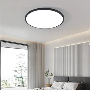 Round Three-proof IP65 Iron Modern Simple Ceiling Lamp Bedroom Led Entrance Balcony Kitchen Guangdong Zhongshan Lamps