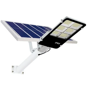 LED Solar Street Light Outdoor Waterproof IP65 Lighting Lamp for Rural Road and Courtyard with Iron Material