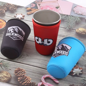 Neoprene-coffee-sleeves Custom logo Sublimation Iced Black Red Blue Coffee Sleeve Set