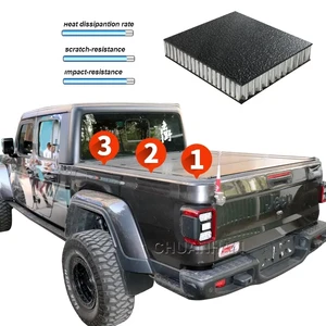 Pickup Truck Bed Cover for 6ft Tri-fold chevy gmc canyon Tonneau Cover for chevy Colorado silverado