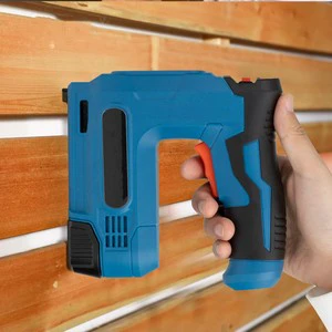 Electric Staple Gun 3.6v 2 in 1 Cordless Power Nail Gun for Wood Rechargeable Battery Usb Charger Diy Tools