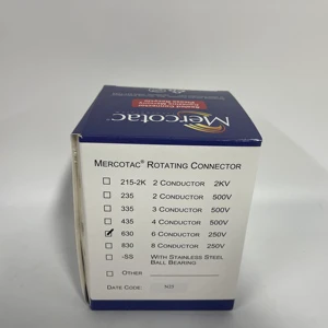 MERCOTAC Durable Genuine Original Rotating Connector 630 6 Conductor