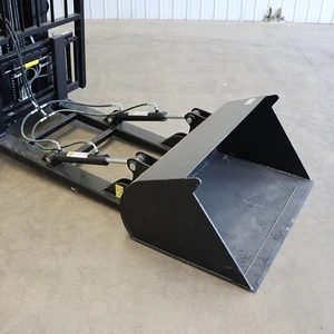 Promotion 3T Mini Portable With Bucket Shovel Attachment Type Electric Forklift For Commercial Grocery Stacking