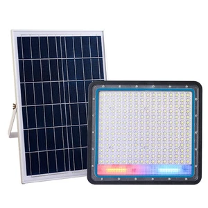 100W 200W 300W Ip67 Portable Waterproof Garden Outdoor Led Solar Powered Flood Lights