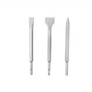 Electric Hammer Pickaxe Masonry Concrete Large Handheld Handle Hexagonal Four-Hole Chisel 250mm Customizable Wall Building Tool