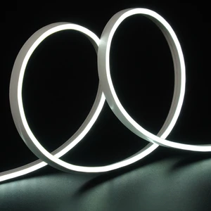 Flexible Silicone Neon Strip Light 24V Waterproof LED Rope Light for Signage Contour Modeling Indoor Outdoor Decoration